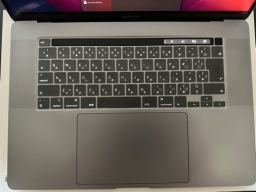 MacBook Pro 2019 ノートパソコン 16インチ タッチバー付き