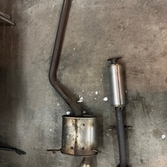 ミニクーパー R50 社外マフラー デルタ