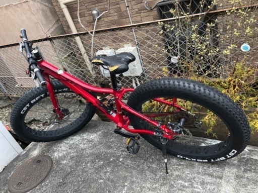 自転車（ＫＨＳのエントリーファットバイク　ＡＴＢ－３００　Sサイズ）