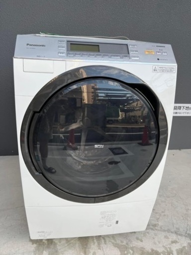 ㊗️激安パナソニックドラム洗濯機乾燥機付き　10キロ大阪市内配達設置無料保証有り