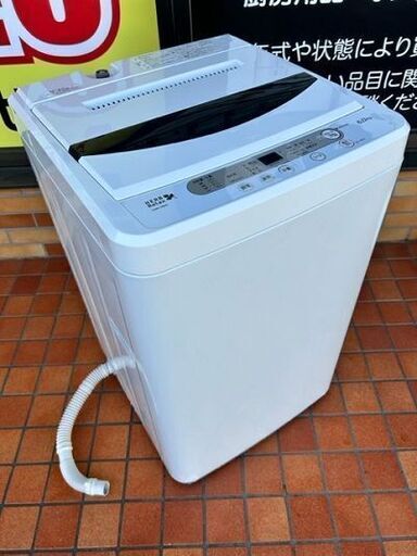 2017年製　ヤマダ電機　全自動電気洗濯機　YWM-T60A1■6kg