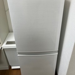 【ネット決済】冷蔵庫シャープ　2017年　洗濯機　2019年　セット