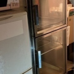 サッポロ業務用　2ドア冷蔵庫