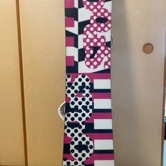 スノーボード板 レディース SPOON ビンディング付き