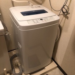 2016年　Haier 洗濯機　決まりました
