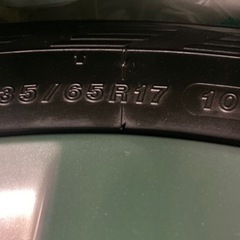 冬タイヤ付きアルミ　トヨタ純正　17インチ　アルミ