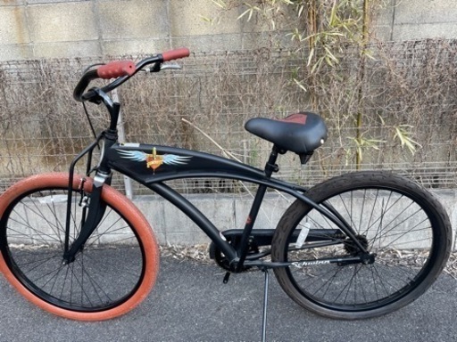 シュウイン ビーチクルーザー 26インチ ブラックビーチクルーザー