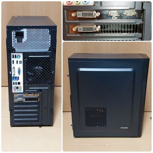 格安ゲーミングPC Core-i7 GTX1060 SSD240G メモリ16G HDD500GB Win10