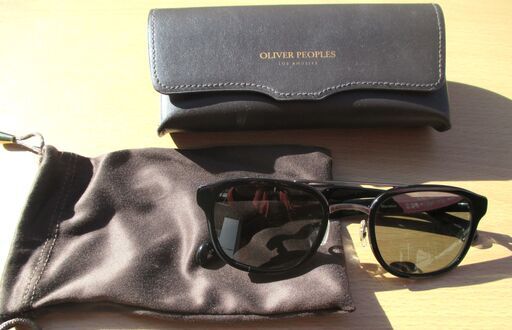 ☆オリバーピープルズ OLIVER PEOPLES 51□22-145 Moreton BK/P サングラス◆ケース付き