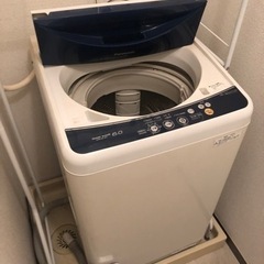 洗濯機　Panasonic foam wash 6.0 