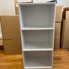 3段ボックス（ホワイト）
