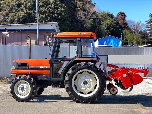 U-0061】クボタ GL530 トラクター 農機 4WD モンロー エアコン 