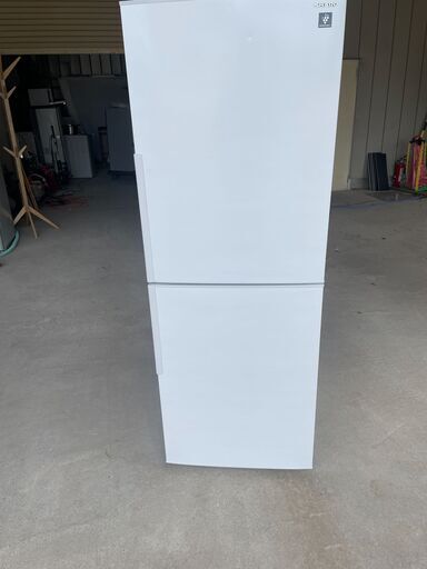 SHARP 冷凍冷蔵庫 SJ-PD28E-T 2019年製 280L プラズマクラスター 2ドア 冷気除菌 メガフリーザー シャープ 冷蔵庫