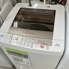 アクア　8.0キロ洗濯機　2016年製