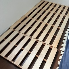 木製すのこ　シングルベッドサイズ