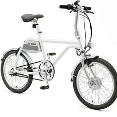 超美品　電動アシスト自転車 COOZY （WHITE）20インチ