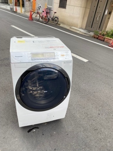 ㊗️激安パナソニックドラム洗濯機乾燥機付き　洗濯10キロ　乾燥6キロ大阪市内配達設置無料保証有り