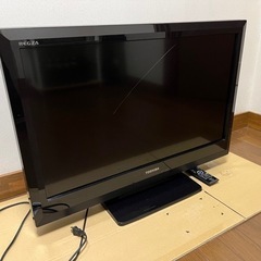 テレビ REGZA32型 傷あり