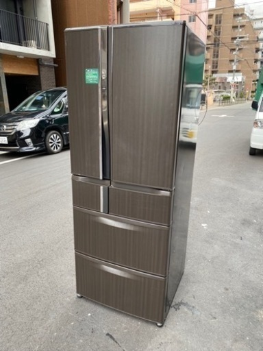 ㊗️激安三菱冷蔵庫　自動製氷機付き　520L大阪市内配達設置無料保証有り
