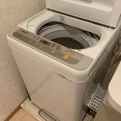 パナソニック 全自動洗濯機2019年式 大阪府箕面市まで受け取り...
