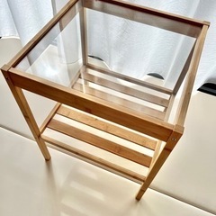 【引渡し決定】IKEA イケア　NESNA  ベッドサイドテーブル