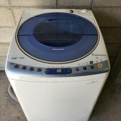 決まりました‼️キレイ‼️人気のパナソニック7Kg洗濯機クリーニ...