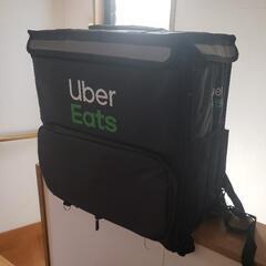 受け渡し決定　Uber Eatsのバッグ、未使用　衝撃吸収材つき