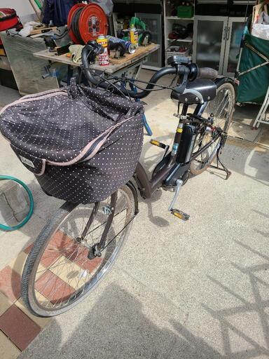商談成立♪ありがとうございました。　中古品　26インチ　ブリジストンボーテ電動アシスト自転車　書類有り