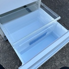 美品 Panasonic NR-E413PV-W 冷蔵庫 中古品 5ドア ナノイー 冷凍冷蔵庫 406L ホワイト