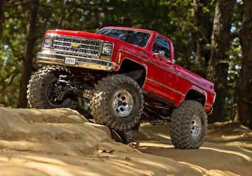 Traxxas TRX-4 Chevrolet K10 RED＆BLACK