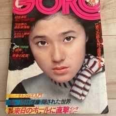 1975年（昭和50年）の雑誌GORO！激レア！差し上げます！　...