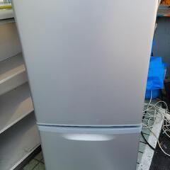 2017年製 冷蔵庫（138L）近隣配送無料＋保証＋設置込 パナソニック 138L 冷蔵庫 2017年製 シルバー お譲りします