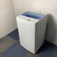 (230302)　ハイアール　全自動電気洗濯機　4.5kg　JW...