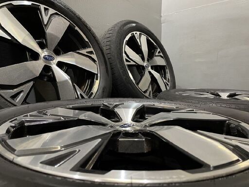 タイヤ、ホイール 【BS DUELER H/P SPORT 225/55R18】夏タイヤ【SUBARU 