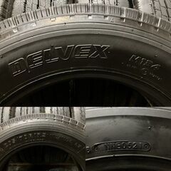 TOYO DELVEX M134 205/70R17.5 115/113L LT 17.5インチ ライトトラック用 夏タイヤ 6本 21年製 バリ溝 タイタン等　(MTH290)クレジットカード QRコード決済可能 TOYO DELVEX M134 205/70R17.5 115/113L LT 17.5インチ ライトトラック