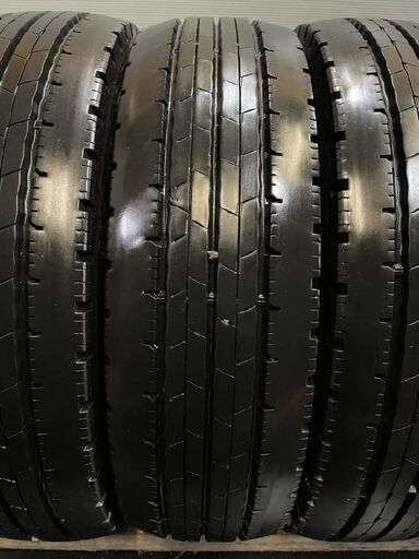 DUNLOP SPLT50 215/70R17.5 118/116L LT 17.5インチ ライトトラック用 夏タイヤ 6本 19～20年製 バリ溝 ダイナ等　(TH760)クレジットカード QRコード決済可能