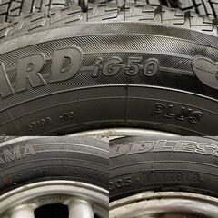 【YOKOHAMA ice GUARD iG50 PLUS 145/80R12】スタッドレス【MINILITE ミニライト 12インチ 4J4HPCD100+45】18年製 バリ溝 希少 　(VTL721)クレジットカード QRコード決済可能