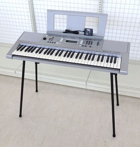 北海道 千歳市/恵庭市 動作品 YAMAHA/ヤマハ 電子キーボード PORTATONE PSR-E344 2013年製 スタンド付 61鍵 電子ピアノ ポータトーン