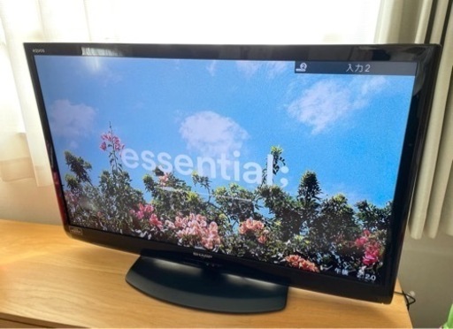 新品入荷 SHARP 液晶テレビ AQUOS LC-40V7 2012年製 40型 液晶テレビ ...