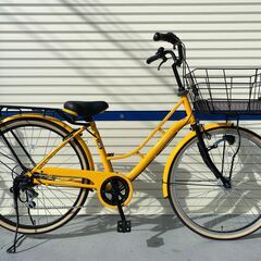 リサイクル自転車(2301-014)　ファミリーサイクル　２６インチ