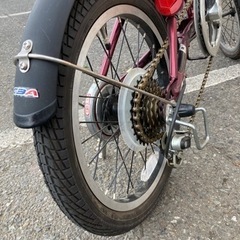 ◼️【現状品】NACRE mini 折り畳み自転車 16インチ 切り替え付き