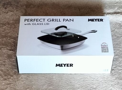 決まりました。MAYER  PERFECT GRILL PAN