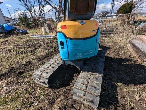 愛知発!クボタ U-008 ミニユンボ 湿地帯仕様 レンコン掘り仕様機