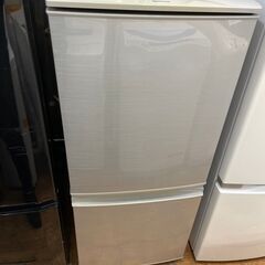 冷蔵庫　No.4481　シャープ　2017年製　137L　SJ-D14C-S　【リサイクルショップどりーむ鹿大前店】