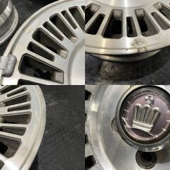 旧車ホイール TOYOTA トヨタ 120系クラウン 純正ホイール 14インチ 4本