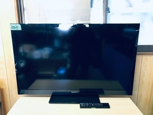 ③2767番 SONY✨テレビ✨KDL-46EX720‼️