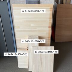 100円から 木材 パイン集成材（ラジアタ）ほか DIY 