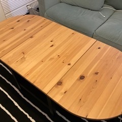 IKEA ダイニングテーブル　折り畳み