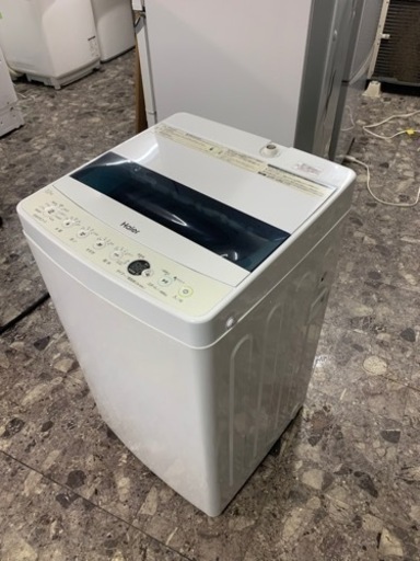 ハイアール 5.5kg 全自動洗濯機 ブラックhaier JW-C55D-K - 洗濯機