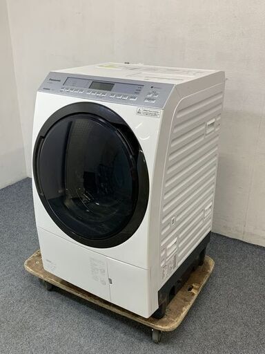 Panasonic/パナソニック ドラム式洗濯乾燥機 自動投入 洗濯11kg 乾燥6kg NA-VX800AL 泡洗浄 2019年製 中古家電 店頭引取歓迎 R6960)